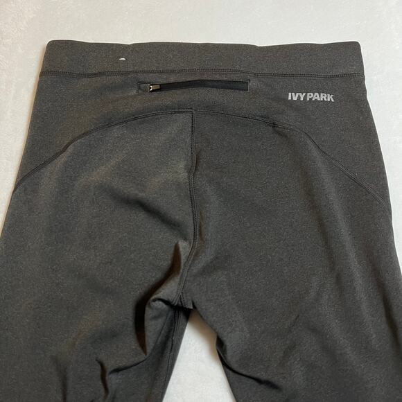 Ivy Park Mid Rise Compression Skinny Ankle Leggings Size Med Athleisure Workout - Picture 5 of 10